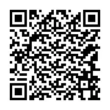 QR kód a telefonszámhoz +12146564521