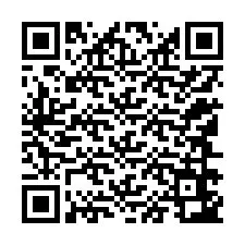 Código QR para número de teléfono +12146643478