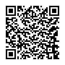 QR-код для номера телефона +12146649874