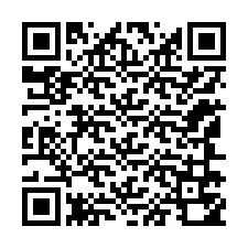 QR Code สำหรับหมายเลขโทรศัพท์ +12146750015