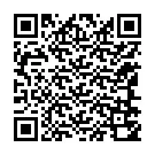 Kode QR untuk nomor Telepon +12146750206