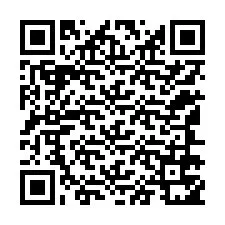 QR Code สำหรับหมายเลขโทรศัพท์ +12146751844