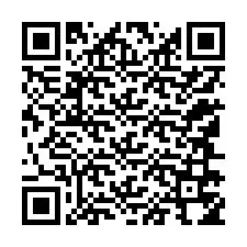 Código QR para número de teléfono +12146754078