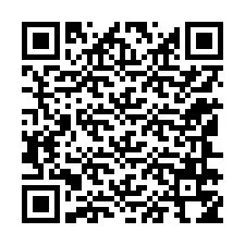 Kod QR dla numeru telefonu +12146754556