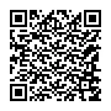 Código QR para número de teléfono +12146756351