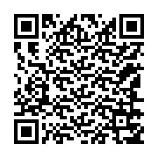 Kode QR untuk nomor Telepon +12146757491