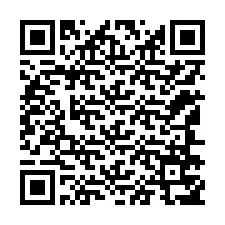 QR Code สำหรับหมายเลขโทรศัพท์ +12146757641