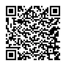 QR-Code für Telefonnummer +12146758467