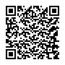 Código QR para número de teléfono +12146758870