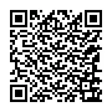 QR-koodi puhelinnumerolle +12146763144