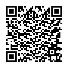 電話番号のQRコード +12146765784