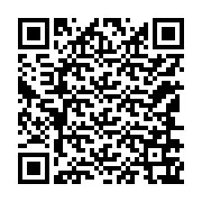 QR-koodi puhelinnumerolle +12146767191