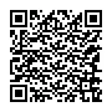 QR Code สำหรับหมายเลขโทรศัพท์ +12146769824