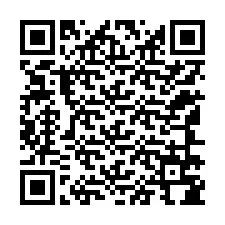 QR-код для номера телефона +12146784404