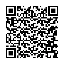 QR код за телефонен номер +12146799582