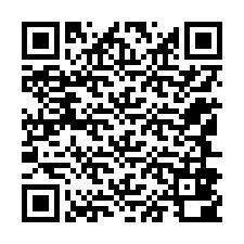 QR kód a telefonszámhoz +12146800863