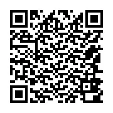 Kode QR untuk nomor Telepon +12146800867