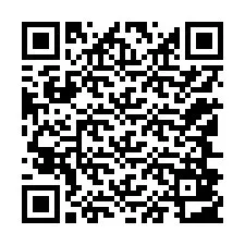 Kode QR untuk nomor Telepon +12146803669