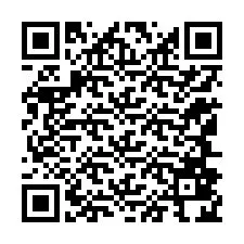 QR-koodi puhelinnumerolle +12146824762