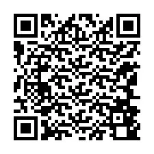 QR kód a telefonszámhoz +12146840722