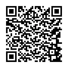 Kode QR untuk nomor Telepon +12146843203