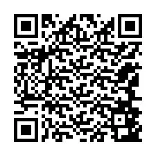 QR-Code für Telefonnummer +12146843727