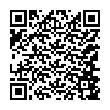 QR-koodi puhelinnumerolle +12146847774