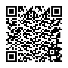 QR-koodi puhelinnumerolle +12146847944