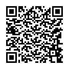 QR Code สำหรับหมายเลขโทรศัพท์ +12146848558