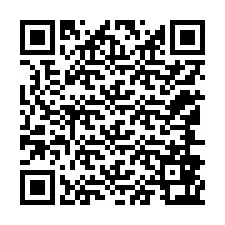 Código QR para número de teléfono +12146863989