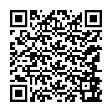 Código QR para número de teléfono +12146863990