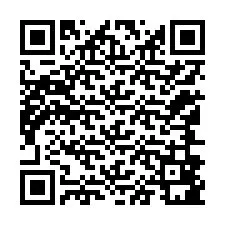 Kode QR untuk nomor Telepon +12146881089