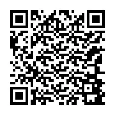 Código QR para número de teléfono +12146881305