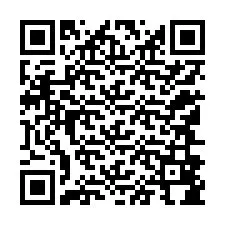 Codice QR per il numero di telefono +12146884078