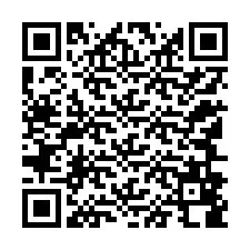 Código QR para número de teléfono +12146888538