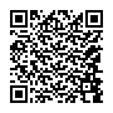 QR код за телефонен номер +12146888579