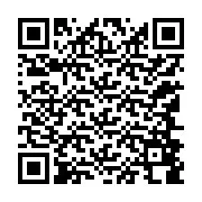 Código QR para número de teléfono +12146888668