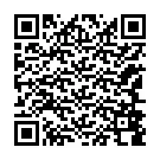 QR-код для номера телефона +12146888925