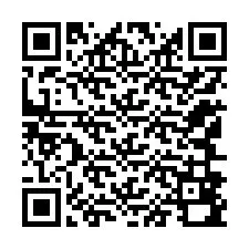 QR-код для номера телефона +12146890033