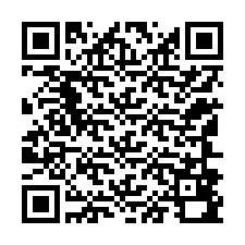 QR Code สำหรับหมายเลขโทรศัพท์ +12146890114