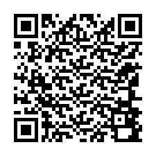 電話番号のQRコード +12146890306
