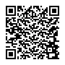 Código QR para número de teléfono +12146892706