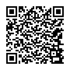 Kod QR dla numeru telefonu +12146893437