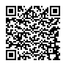 Kode QR untuk nomor Telepon +12146894086