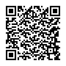 Codice QR per il numero di telefono +12146958252