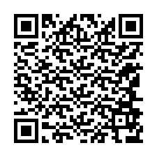 Código QR para número de teléfono +12146976362