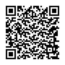 Código QR para número de teléfono +12146977446