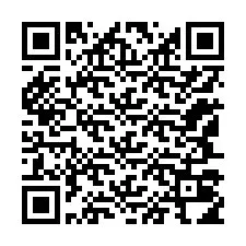 QR-code voor telefoonnummer +12147014065