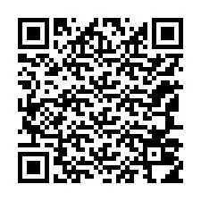 QR-koodi puhelinnumerolle +12147014705