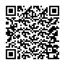 Kode QR untuk nomor Telepon +12147020479